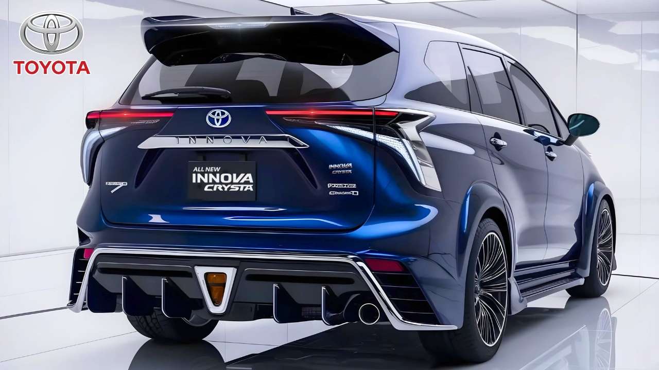 Toyota Innova Crysta 2025 – Luxury 7-Seater MPV with 39 KM/L Mileage at Just ₹1.15 Lakh!